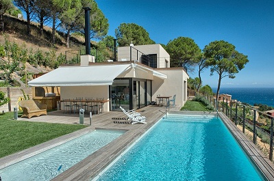 Superbe maison avec vue imprenable à Begur 